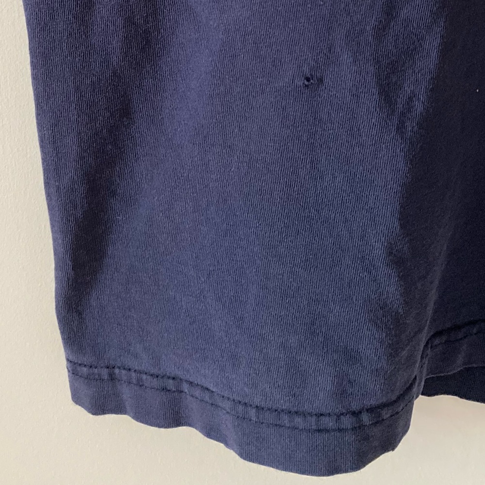 Nautica Men’s Navy Blue Front Pocket Cotton Tees - L - Pre-owned - Picture 4 of 9